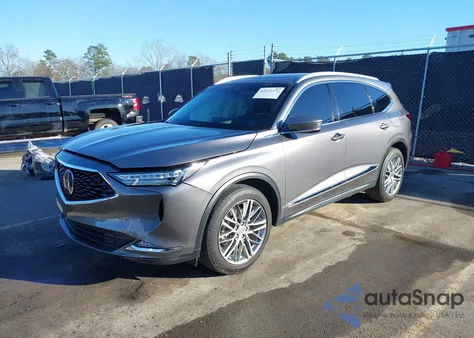 2023 Acura Mdx Advance Package z USA, uszkodzony, nr VIN 5J8YE1H81PL014052